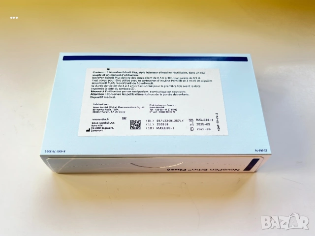 нова инсулинова писалка NovoPen Echo Plus на Novo Nordisk, снимка 4 - Медицински консумативи - 54415464