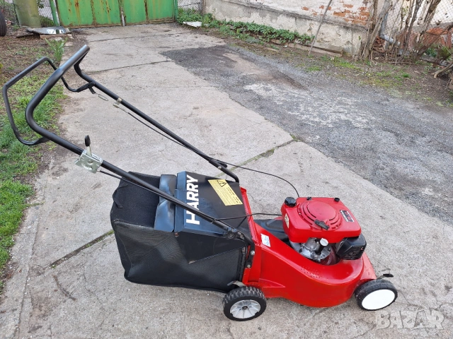 Косачка Honda 55 см самоходна алуминиева мулчираща с кош, снимка 5 - Градинска техника - 54102421