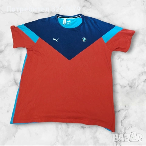 puma BMW оригинална тениска размер xl, снимка 2 - Тениски - 55172349