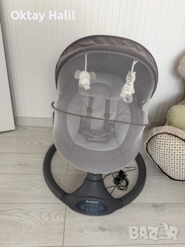 Kikkaboo Електрическа люлка Codie Dark Grey