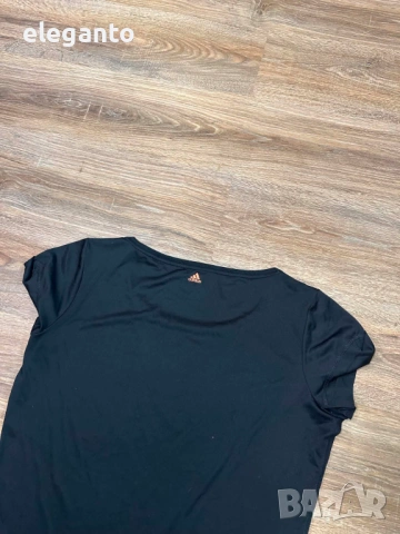 Дамска тениска Adidas Black Tee Logo T-Shirt , XL размер , снимка 5 - Тениски - 54467695