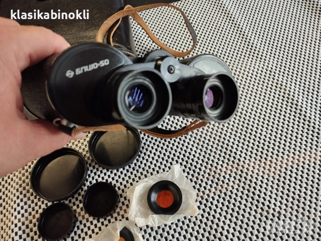 ТОП Съветски Бинокъл БПЦ 10 х 50 --TENTO--MADE IN СССР, снимка 3 - Екипировка - 54631962