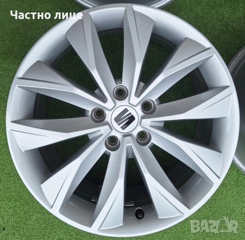 Продавам 4бр оригинални 17-ки джанти за Сеат Атека, Леон,Ексео, снимка 2 - Гуми и джанти - 54968942