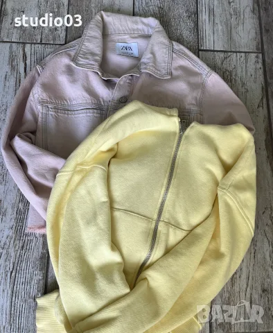 Деним яке и анорак момиче ZARA 164 см