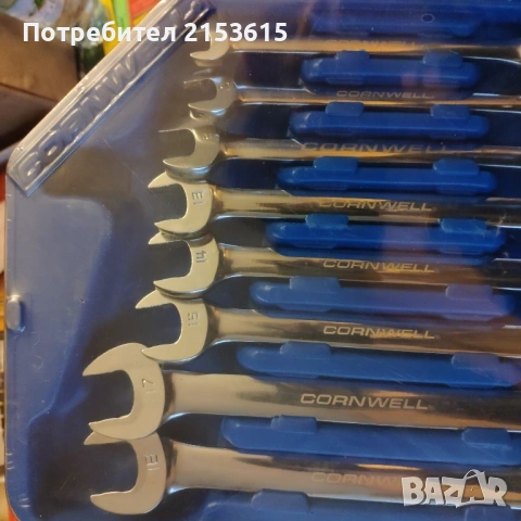 CORNWELL TOOLS 8броя качествени ключове тресчотки, снимка 6 - Ключове - 54860257