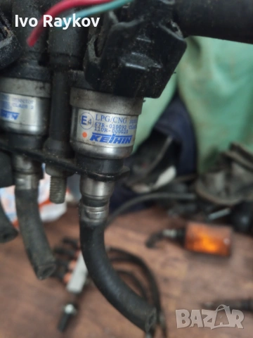 Инжекционна релса LPG газови инжектори Keihin 67R010092, 110R000020, снимка 9 - Части - 54381111