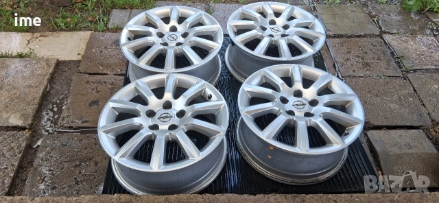 4бр. ляти джанти 6.5J16 ET37. Borbet. 5x110мм. Свалени са от Opel Astra...., снимка 13 - Гуми и джанти - 55158762