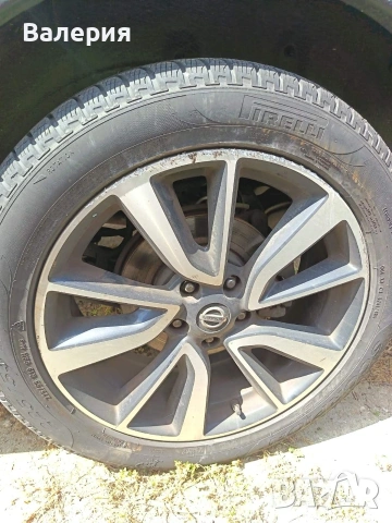 Оригинални джанти за Nissan 19', снимка 2 - Гуми и джанти - 54740623