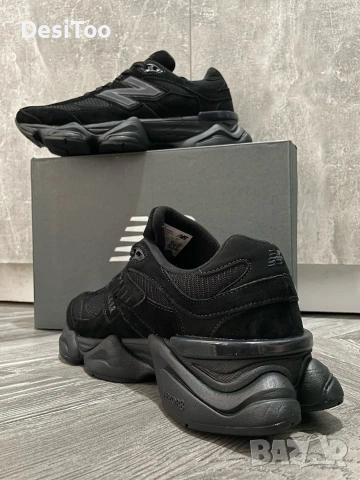 New Balance 9060 "Triple Black" , снимка 3 - Маратонки - 54335023