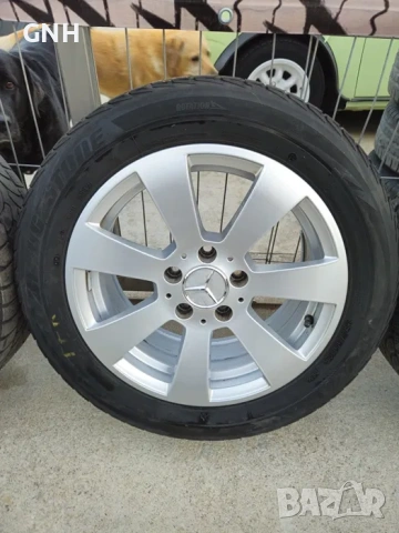 Джанти Mercedes 16 цола , 5х112 , 7j , et43 , 205/55/16 Audi , Vw, снимка 4 - Гуми и джанти - 54575976
