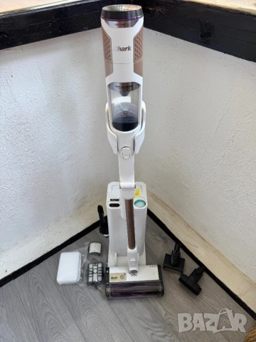 Безжична Вертикална Прахосмукачка Shark Detect Clean & Empty IW3612EUT | Със Самопочистваща Станция!