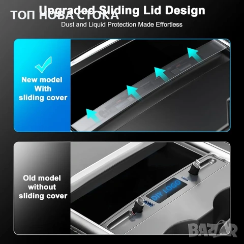 USB хъб за зареждане за Tesla, снимка 3 - Аксесоари и консумативи - 54979902