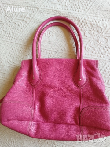 Lancel винтидж кожена чанта , снимка 7 - Чанти - 54995520