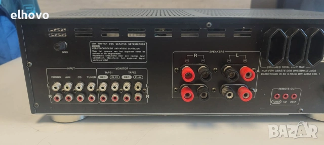Стерео усилвател UHER UA-160R, снимка 3 - Ресийвъри, усилватели, смесителни пултове - 55100768