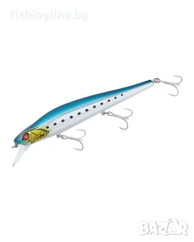 Daiwa Seabass Minnow 140F 140mm 24.9g – плуващ воблер за лефер, лаврак и паламуд, снимка 2 - Такъми - 55394057
