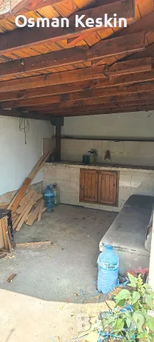 Продавам парцел с постройка, снимка 3 - Вили - 55423560