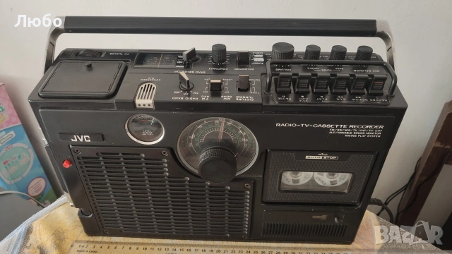 JVC 3060EU RADIO TV CASSETTE RECORDER stereo boombox