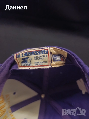 Винтидж шапка Minnesota Vikings x Starter, снимка 5 - Шапки - 55032877