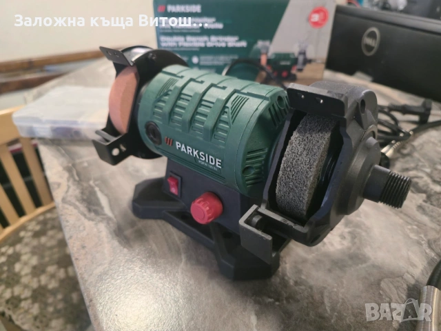 Шмиргел Parkside PDFW 120 B3 , снимка 5 - Други инструменти - 54916904