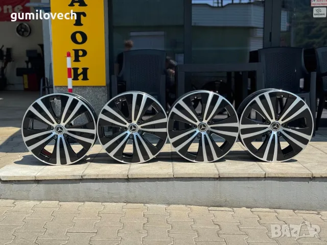 Оригинални Джанти Мерцедес EQE W213-19 цола , снимка 3 - Гуми и джанти - 55559394