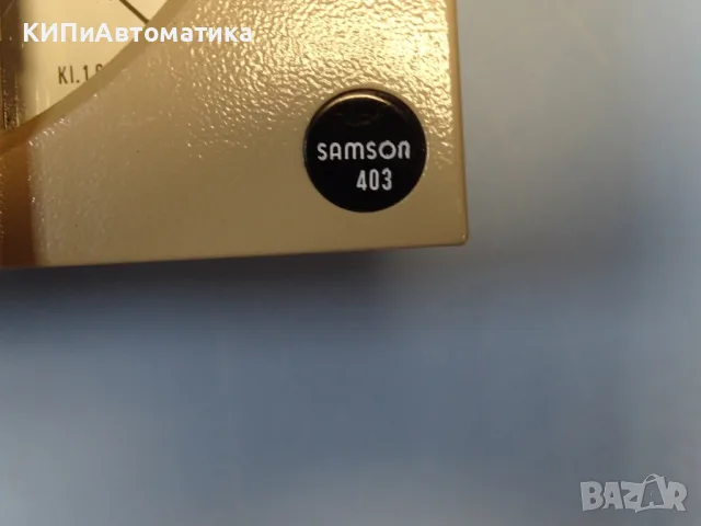контролер Samson Type 403DB Pneumatic Indicating Controller -1/+9Bar, снимка 5 - Резервни части за машини - 55400893