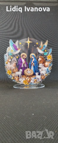 Ръчно декорирана украса , снимка 3 - Други - 54353237