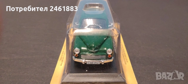 1/43 метална колекционерска количка Deagostini/IXO соц Полша Варшава Warszawa 223. Нов, снимка 2 - Колекции - 50530092