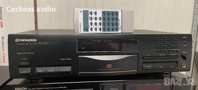 Pioneer PD-S503 – легендарен Stable Platter CD Player + дистанционно