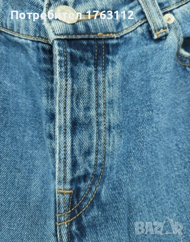 Tommy Hilfiger дамски дънки номер 28 в синьо 100% памук mom style, нови с етикети, снимка 5 - Дънки - 54088678