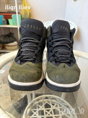 Обувки Nike air Jordan max aura green camo , снимка 2 - Маратонки - 54666890