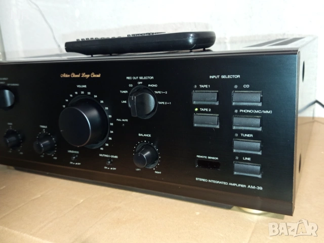 Стерео усилвател Akai AM-39, снимка 3 - Ресийвъри, усилватели, смесителни пултове - 54811247