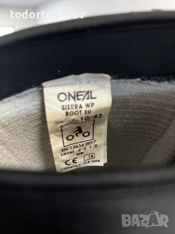 Ендуро мото ботуши ONEAL SIERRA ,номер 43,протектори и перфектно състояние 99.90 €, снимка 4 - Аксесоари и консумативи - 55679880
