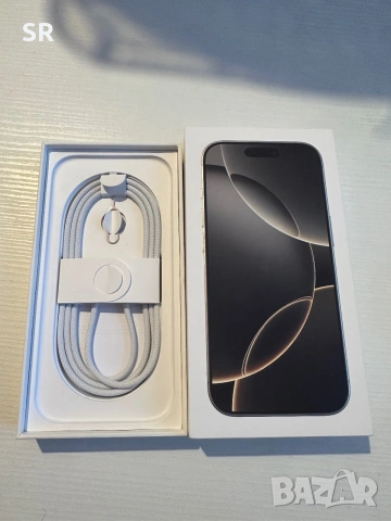 iPhone 16 Pro 256GB Natural Titanium – Като нов, снимка 4 - Apple iPhone - 55235288