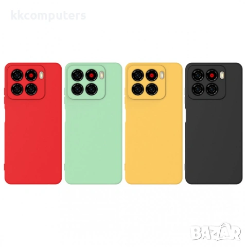 ZTE Blade A56 калъф – мек силикон, каишка за ръка, протектор, 4 цвята, снимка 2 - Калъфи, кейсове - 54640820