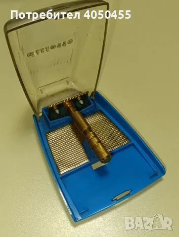Две класически бръсначки (safety razor) – Gillette + Soluna, снимка 6 - Антикварни и старинни предмети - 55475674
