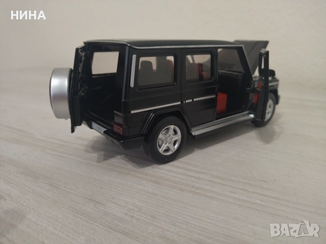 Метална количка Mercedes -Benz G 350 d !!!, снимка 4 - Колекции - 54065974