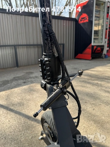Електрическа тротинетка Yume Hawk 2x1200w 60v 22.5Ah, снимка 11 - Друга електроника - 54090704