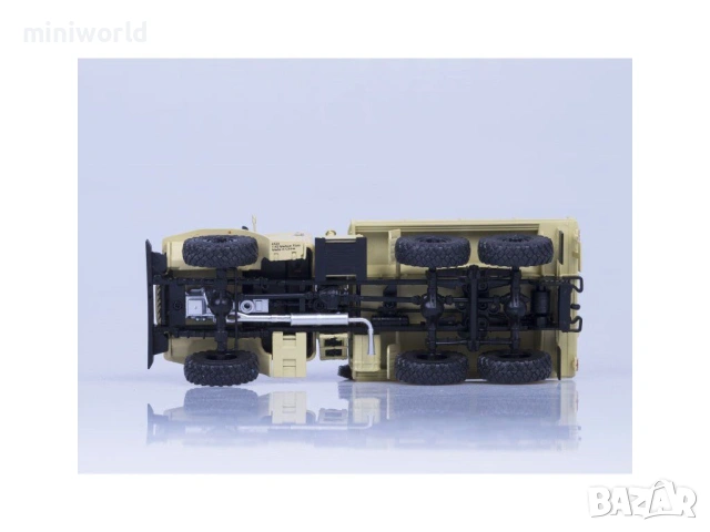 УРАЛ 4320 бордови с тента - мащаб 1:43 на Авто История моделът е нов в кутия, снимка 4 - Колекции - 54697465