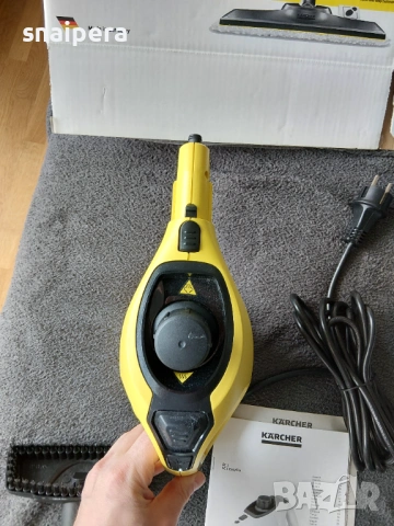 Парочистачка KARCHER SC 1, 1200W, 3 bar, 250 мл, 5 м, снимка 2 - Парочистачки и Водоструйки - 54494769