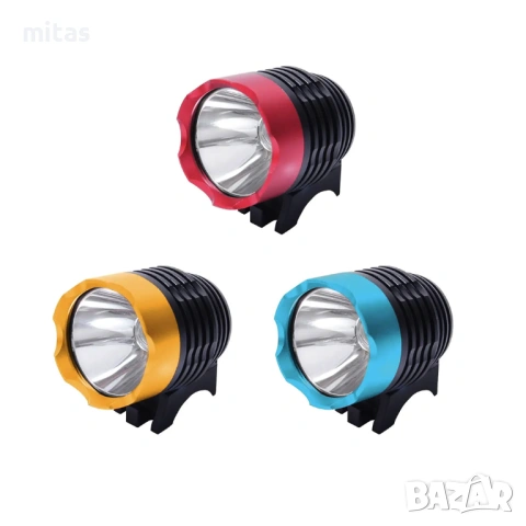 Предна USB светлина за велосипед Skorpion AFL-251 – CREE XML-T6, Color, снимка 2 - Аксесоари за велосипеди - 54859788