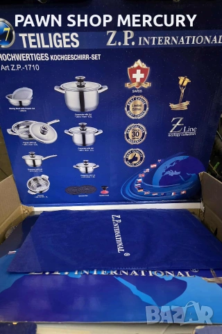 Продавам нов комплект за готвене Z.P. INTERNATIONAL , снимка 6 - Съдове за готвене - 55212837