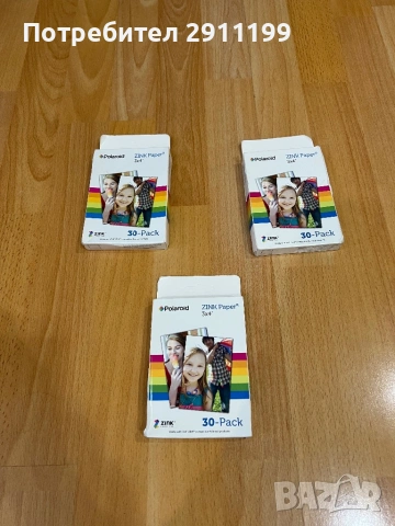 Polaroid ZINK Paper 3x4” 30-Pack, снимка 7 - Чанти, стативи, аксесоари - 54600636
