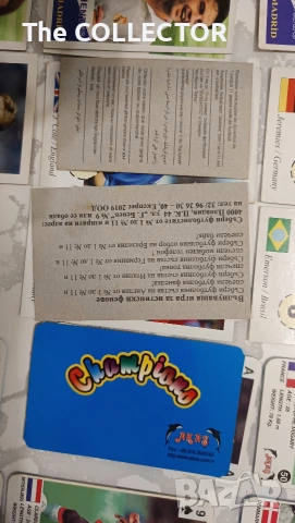 Ретро футболни карти различни видове - 45 бр., снимка 7 - Колекции - 54653698