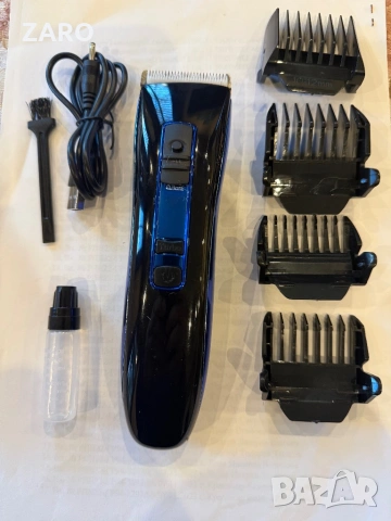  Професионална безжична машинка за подстригване R-919, снимка 2 - Машинки за подстригване - 54153659