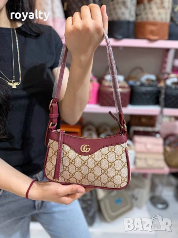 Gucci Нова Дамска Чанта Гучи Различни Цветове , снимка 5 - Чанти - 55252734