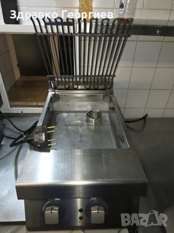 професионална скара ZANUSSI, снимка 3 - Обзавеждане на кухня - 55606067