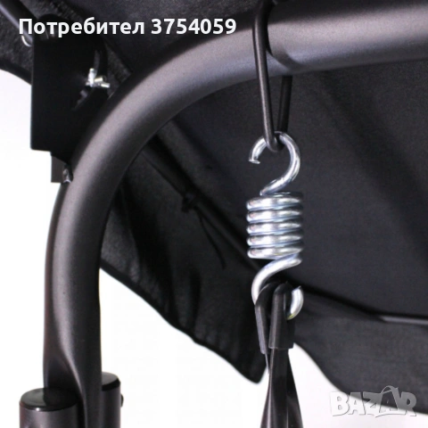 Градинска люлка A-Type с бежови възглавници и поставки за напитки - елегантност и комфорт, снимка 7 - Градински мебели, декорация  - 55163281