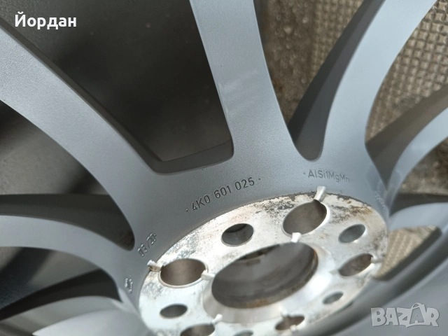 ОРИГИНАЛНИ джанти 17 ' цола 5x112 AUDI / АУДИ А4 А6 VW SKODA ET36, снимка 13 - Гуми и джанти - 54485957