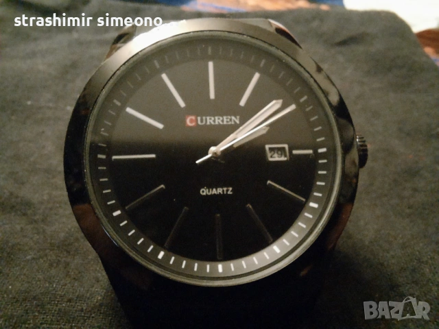 мъжки кварцов часовник CURREN, снимка 2 - Водоустойчиви - 54524056