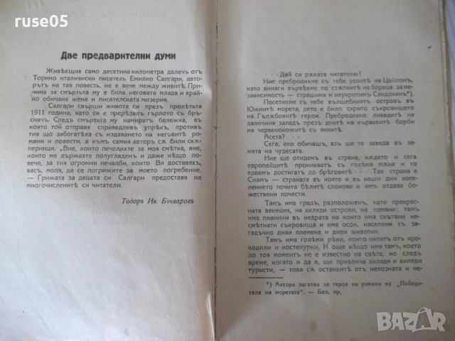 Книга "Сиямскиятъ тигъръ - Емилио Салгари" - 88 стр., снимка 3 - Художествена литература - 54712047